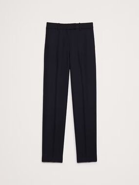 Banana Republic High-Rise Tapered Italian Wool Ankle Pant - 6 LONG